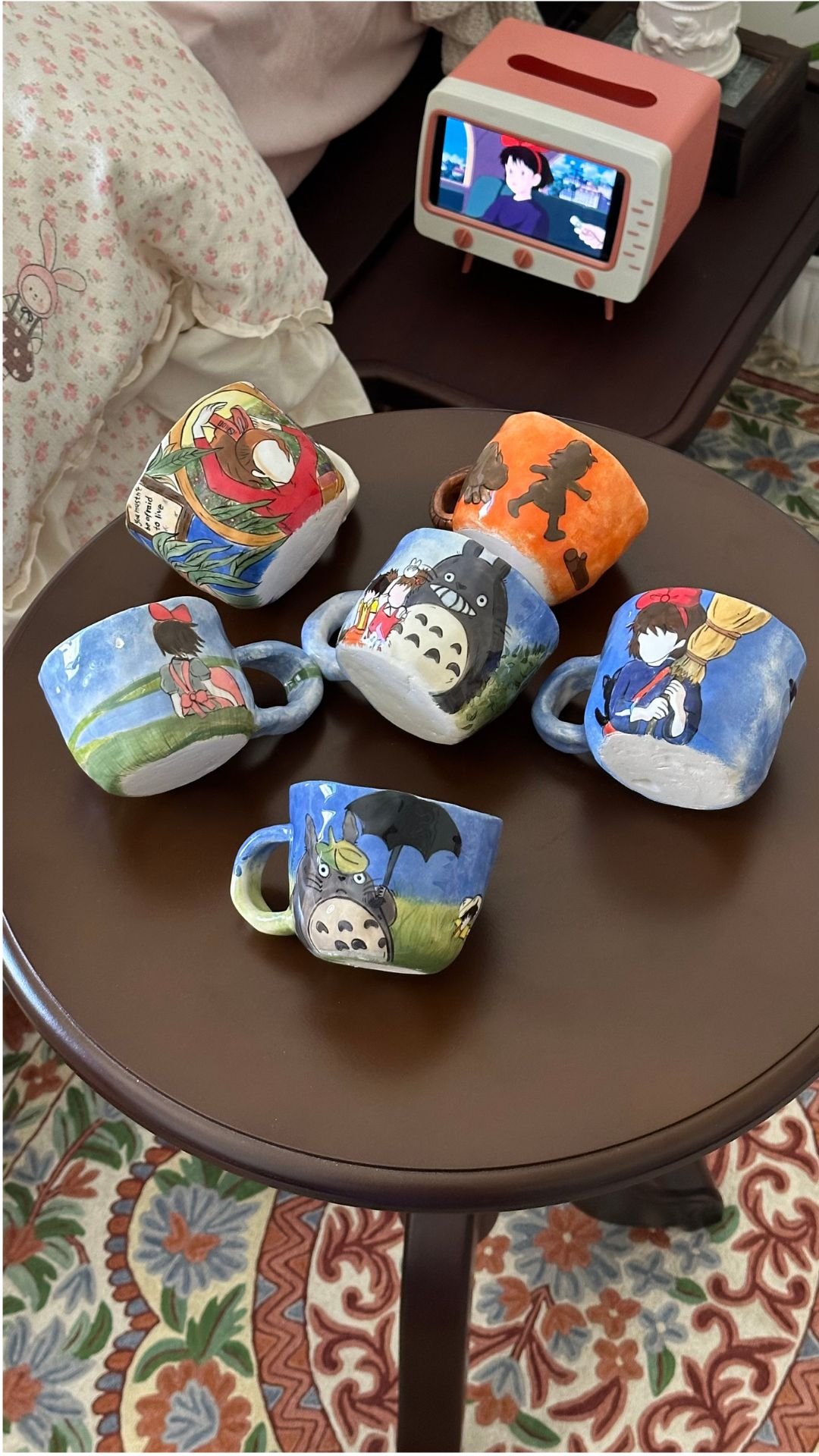 كوب ظل لشخصيتين من فيلم PONYO .
